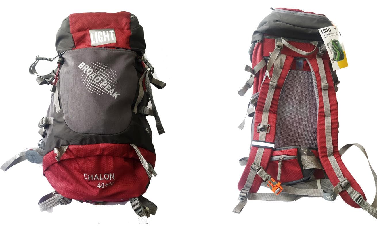 کوله پشتی سفر و کوه نوردی 40+10 لیتری