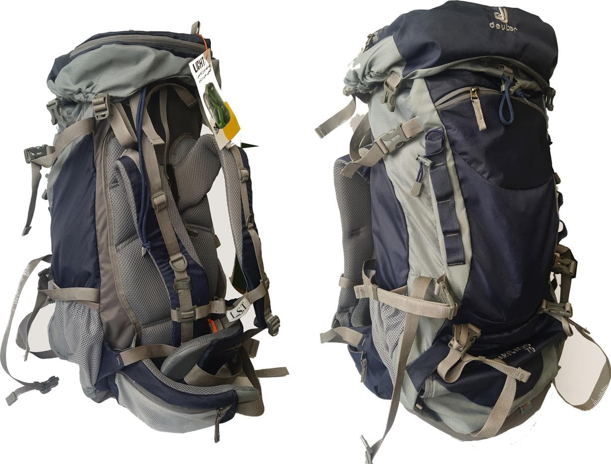 کوله پشتی سفر و کوه و ورزش 70 لیتری